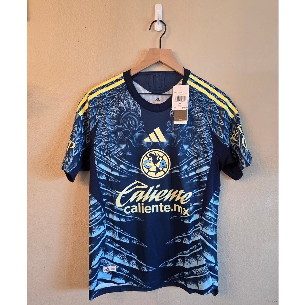 NWT Adidas Adult Club America 2025-26 Navy Away Jersey SZ Medium Soccer